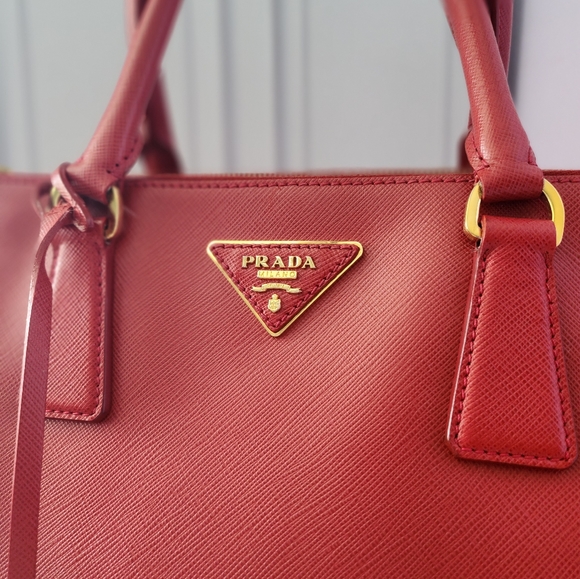 Prada Saffiano Hot Pink Purse AUTHENTIC - Picture 5 of 16